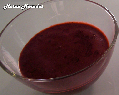 vinagreta de frutos del bosque