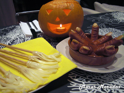 aperitivo de brujas para Halloween
