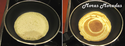 cocinar tortitas americanas
