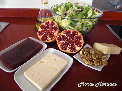 ingredientes para hacer ensalada de otoño