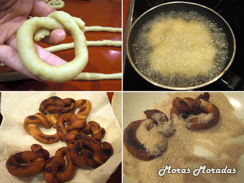 preparar rosquillos
