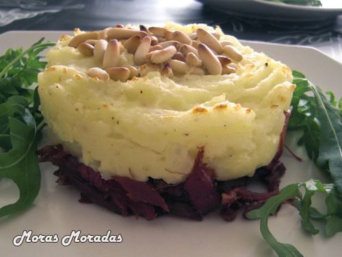 parmentier de confit de pato