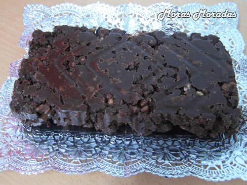 turrón de chocolate