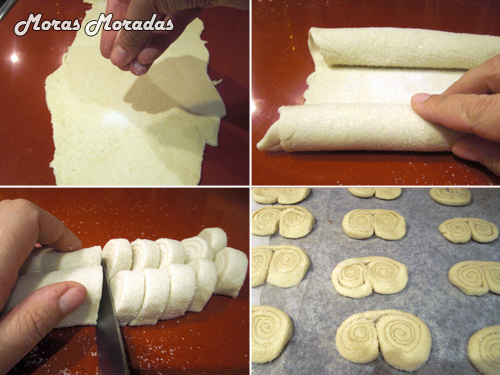 como hacer palmeritas