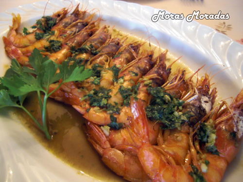 gambas al horno