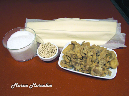 ingredientes para hacer coca de llardons