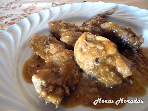 conejo al ajillo