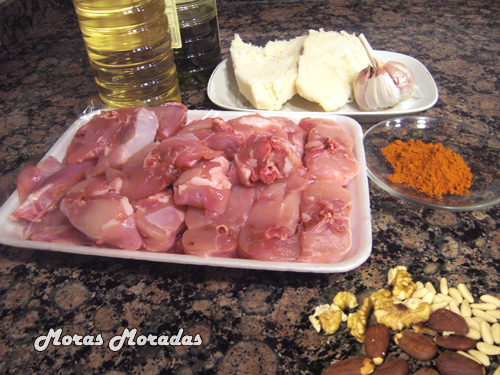 ingredientes para hacer conejo al ajillo