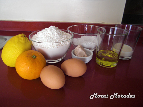 ingredientes para hacer la mona de panquemado