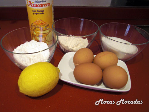 ingredientes para hacer un bizcocho esponjoso