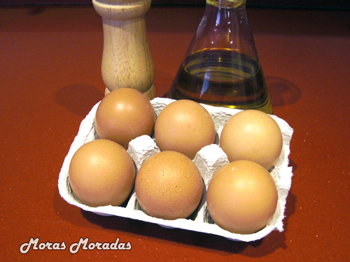 ingredientes para hacer una tortilla liada