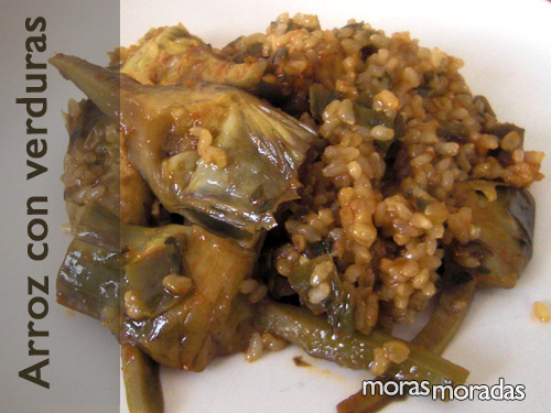 arroz de verduras
