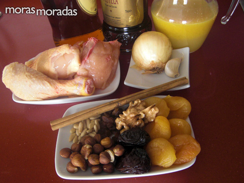 ingredientes para hacer pollo con frutos secos ingredientes para hacer pollo con frutos secos