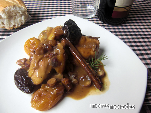 pollo con frutos secos pollo con frutos secos